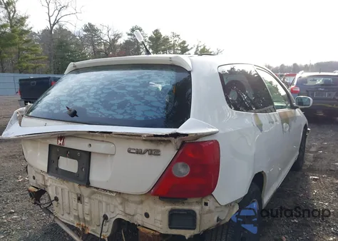 2002 Honda Civic Si z USA, uszkodzony, nr VIN SHHEP33532U307286